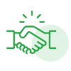 hands shake icon